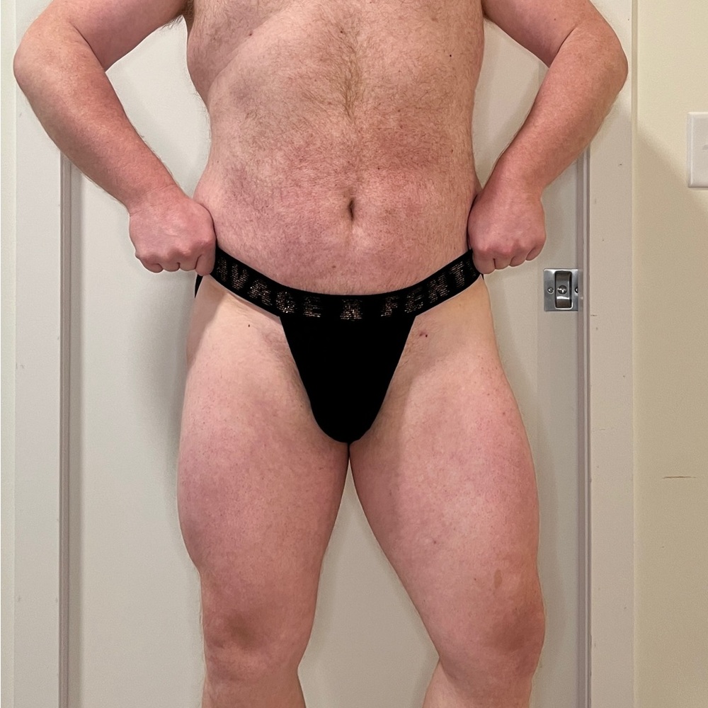Savage X Fenty Black Men's Jockstrap